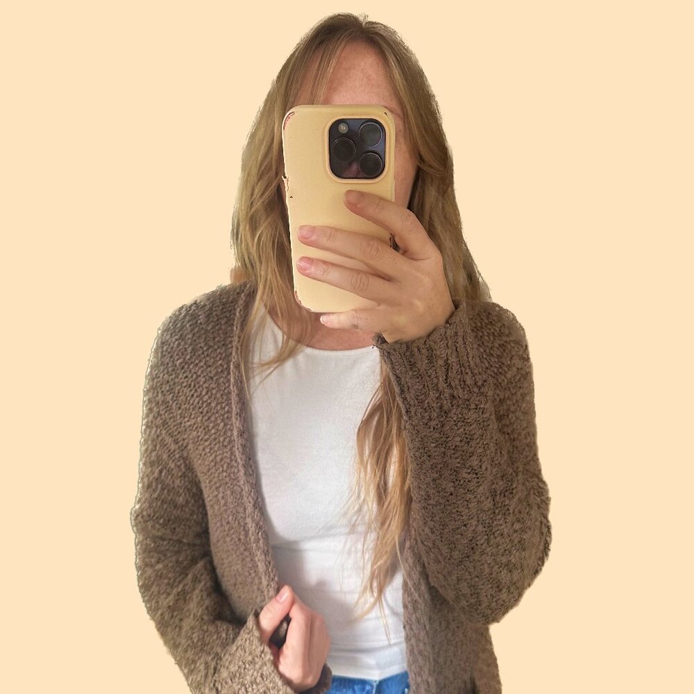 Wishlist Knit Open-Front Cardigan - S/M